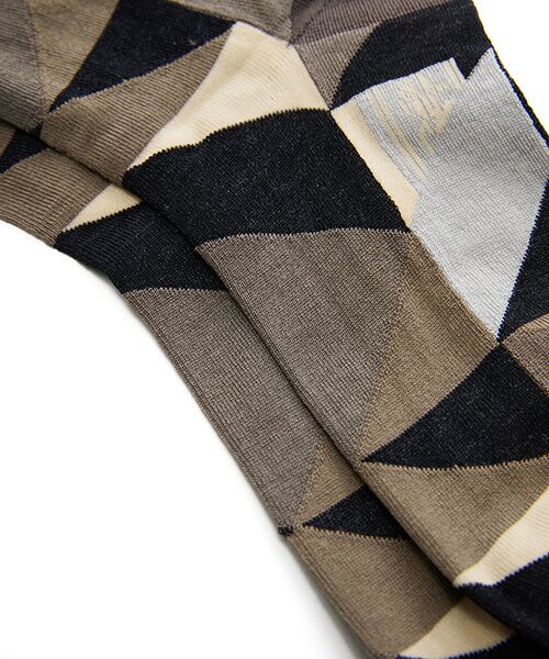 JNBY / ジェーエヌビーワイ ソックス | Geometric-pattern Socks / ジオメトリックソックス | 詳細4