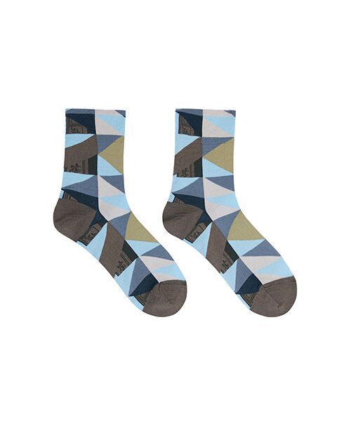 JNBY / ジェーエヌビーワイ ソックス | Geometric-pattern Socks / ジオメトリックソックス | 詳細6