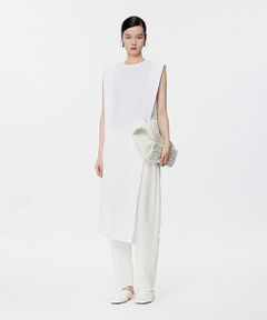 JNBY / ジェーエヌビーワイ ロング・マキシ丈ワンピース | Asymmetrical Sleeveless Summer Dress / アシンメトリーサマードレス