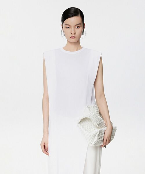 JNBY / ジェーエヌビーワイ ロング・マキシ丈ワンピース | Asymmetrical Sleeveless Summer Dress / アシンメトリーサマードレス | 詳細3