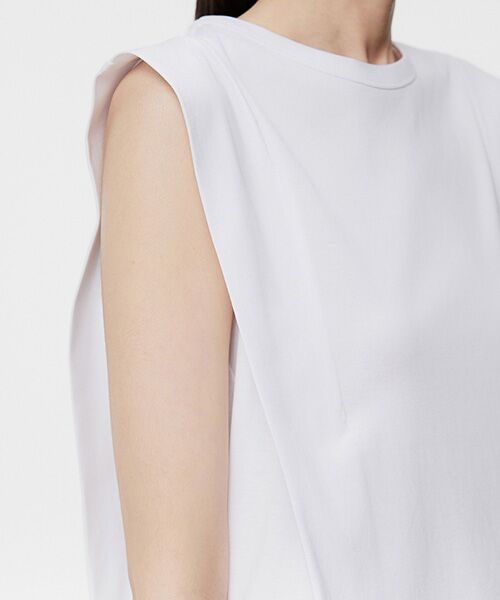 JNBY / ジェーエヌビーワイ ロング・マキシ丈ワンピース | Asymmetrical Sleeveless Summer Dress / アシンメトリーサマードレス | 詳細5