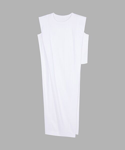 JNBY / ジェーエヌビーワイ ロング・マキシ丈ワンピース | Asymmetrical Sleeveless Summer Dress / アシンメトリーサマードレス | 詳細7