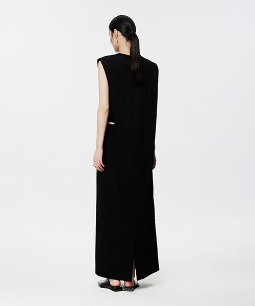 JNBY / ジェーエヌビーワイ ロング・マキシ丈ワンピース | Asymmetrical Sleeveless Summer Dress / アシンメトリーサマードレス | 詳細12