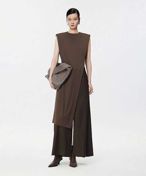 JNBY / ジェーエヌビーワイ ロング・マキシ丈ワンピース | Asymmetrical Sleeveless Summer Dress / アシンメトリーサマードレス | 詳細22