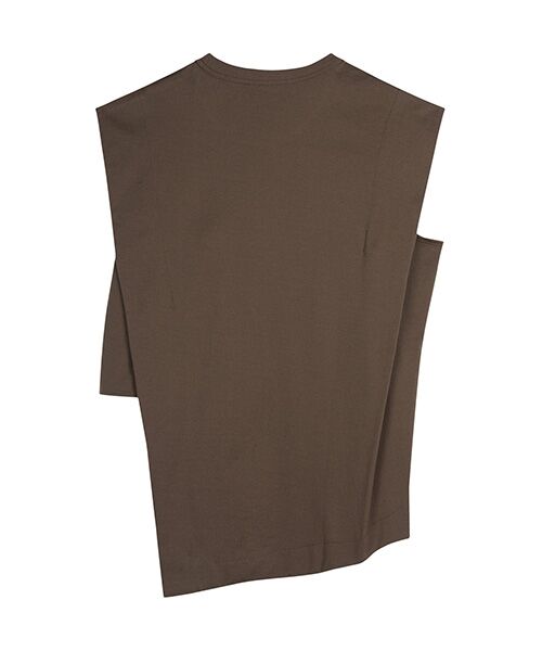 JNBY / ジェーエヌビーワイ シャツ・ブラウス | Sophisticated Block-structure Sleeveless T-shirt / ノースリーブTシャツ | 詳細15