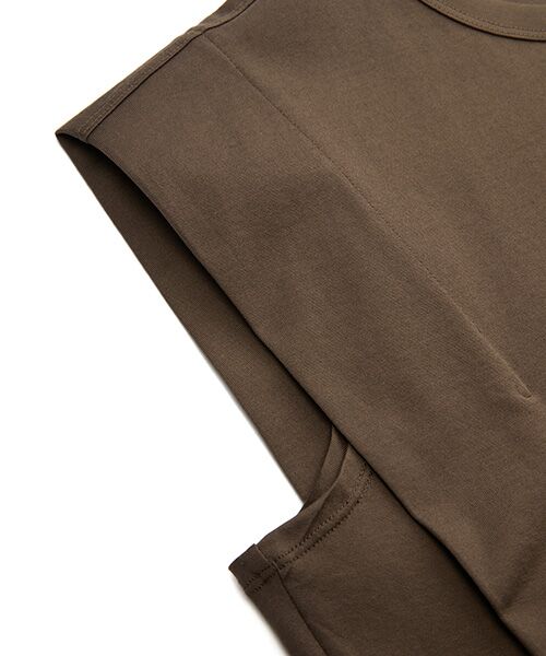 JNBY / ジェーエヌビーワイ シャツ・ブラウス | Sophisticated Block-structure Sleeveless T-shirt / ノースリーブTシャツ | 詳細16