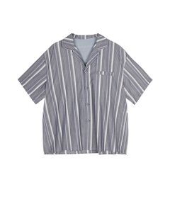 JNBY / ジェーエヌビーワイ ルームウェア | HOME Unisex Striped Lounge Shirt / ユニセックス ストライプラウンジシャツ