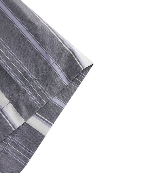 JNBY / ジェーエヌビーワイ ルームウェア | HOME Unisex Striped Lounge Shirt / ユニセックス ストライプラウンジシャツ | 詳細3