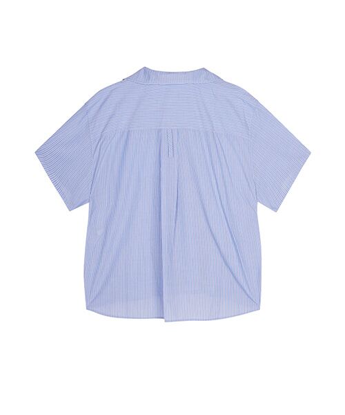 JNBY / ジェーエヌビーワイ ルームウェア | HOME Unisex Striped Lounge Shirt / ユニセックス ストライプラウンジシャツ | 詳細24