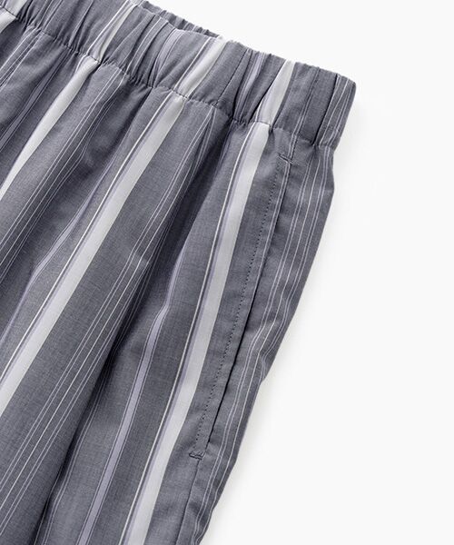 JNBY / ジェーエヌビーワイ ルームウェア | HOME Unisex Striped Lounge Trousers / ユニセックス ストライプラウンジパンツ | 詳細4