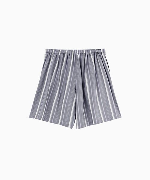 JNBY / ジェーエヌビーワイ ルームウェア | HOME Unisex Striped Lounge Shorts / ユニセックス  ストライプラウンジショートパンツ | 詳細2