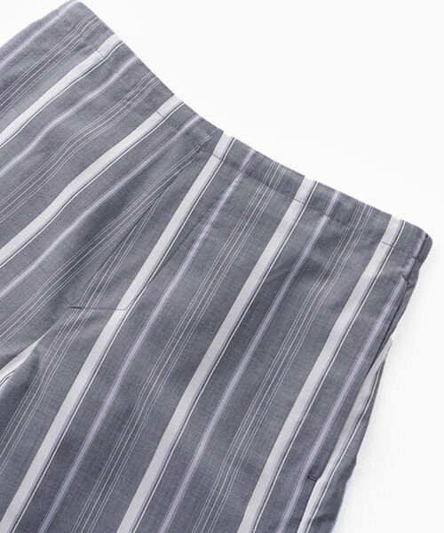 JNBY / ジェーエヌビーワイ ルームウェア | HOME Unisex Striped Lounge Shorts / ユニセックス  ストライプラウンジショートパンツ | 詳細4