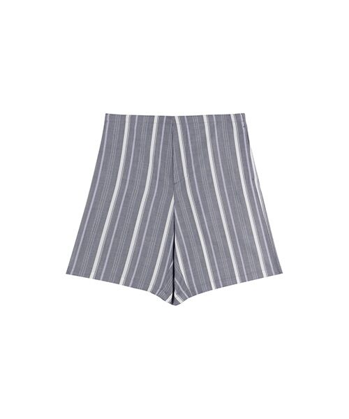 JNBY/ジェーエヌビーワイ HOME Unisex Striped Lounge Shorts GRAY M JNBY/ジェーエヌビーワイ HOME Unisex Striped Lounge Shorts GRAY M