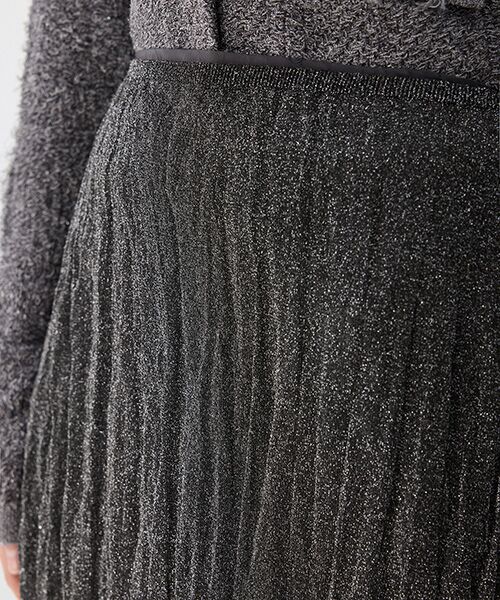 JNBY / ジェーエヌビーワイ ミニ・ひざ丈スカート | Shimmer Lace Knit Skirt / レースニットスカート | 詳細3