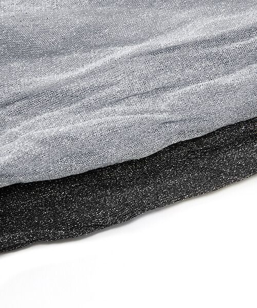 JNBY / ジェーエヌビーワイ ミニ・ひざ丈スカート | Shimmer Lace Knit Skirt / レースニットスカート | 詳細24