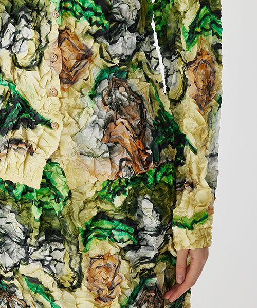 JNBY / ジェーエヌビーワイ シャツ・ブラウス | Bloom Textured Shirt / シワ加工シャツブラウス | 詳細3