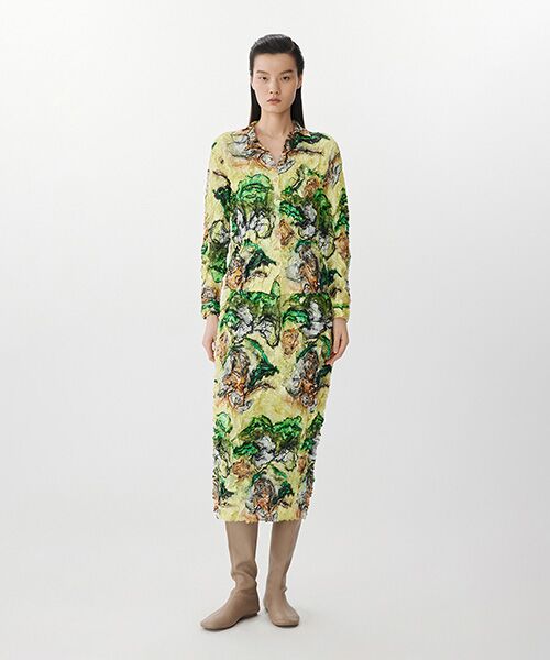 JNBY / ジェーエヌビーワイ シャツ・ブラウス | Bloom Textured Shirt / シワ加工シャツブラウス | 詳細4