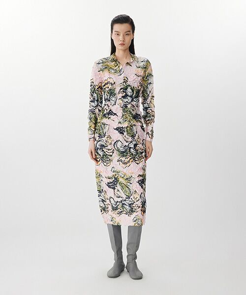 JNBY / ジェーエヌビーワイ シャツ・ブラウス | Bloom Textured Shirt / シワ加工シャツブラウス | 詳細15