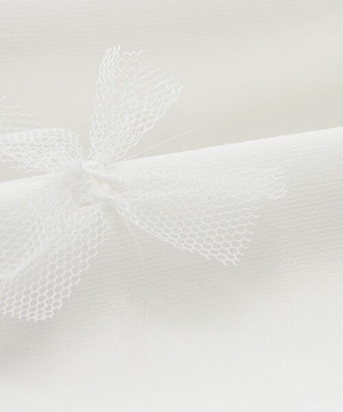 JNBY / ジェーエヌビーワイ Tシャツ | Ethereal Bloom Tulle T-shirt / チュールTシャツ | 詳細9