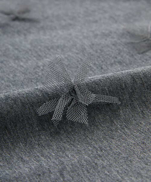 JNBY / ジェーエヌビーワイ Tシャツ | Ethereal Bloom Tulle T-shirt / チュールTシャツ | 詳細25