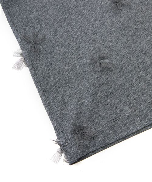 JNBY / ジェーエヌビーワイ Tシャツ | Ethereal Bloom Tulle T-shirt / チュールTシャツ | 詳細28