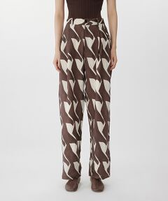 JNBY / ジェーエヌビーワイ その他パンツ | Metro Graph Linen Trousers /  リネンパンツ