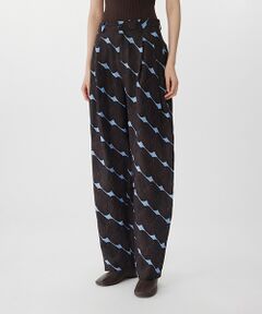 JNBY / ジェーエヌビーワイ その他パンツ | Metro Graph Linen Trousers /  リネンパンツ