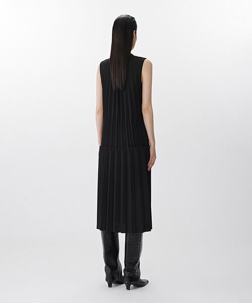 JNBY / ジェーエヌビーワイ ロング・マキシ丈ワンピース | Rhythmic Pleated Dress / プリーツドレスワンピース | 詳細2