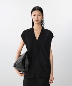 JNBY / ジェーエヌビーワイ ベスト | Layered Knit Vest / レイヤードニットベスト