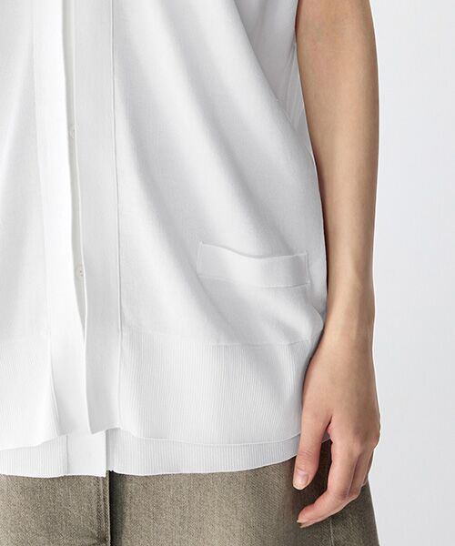 JNBY / ジェーエヌビーワイ ベスト | Layered Knit Vest / レイヤードニットベスト | 詳細3