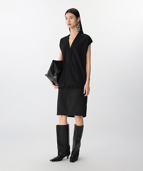 JNBY / ジェーエヌビーワイ ベスト | Layered Knit Vest / レイヤードニットベスト | 詳細14