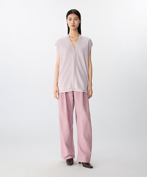 JNBY / ジェーエヌビーワイ ベスト | Layered Knit Vest / レイヤードニットベスト | 詳細25