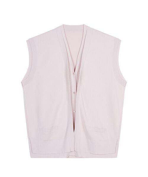 JNBY / ジェーエヌビーワイ ベスト | Layered Knit Vest / レイヤードニットベスト | 詳細28