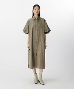 JNBY / ジェーエヌビーワイ ロング・マキシ丈ワンピース | Balloon-sleeve Relaxed Dress / バルーンスリーブ リラックスドレス