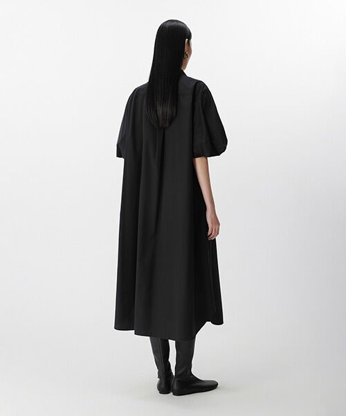 セール】 Balloon-sleeve Relaxed Dress / バルーンスリーブ
