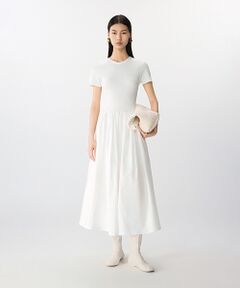 JNBY / ジェーエヌビーワイ ロング・マキシ丈ワンピース | Textured Harmony Long Dress / テクスチャード ハーモニーロングドレス