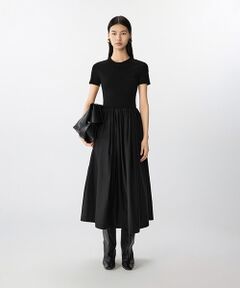 JNBY / ジェーエヌビーワイ ロング・マキシ丈ワンピース | Textured Harmony Long Dress / テクスチャード ハーモニーロングドレス