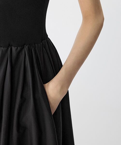 JNBY / ジェーエヌビーワイ ロング・マキシ丈ワンピース | Textured Harmony Long Dress / テクスチャード ハーモニーロングドレス | 詳細15