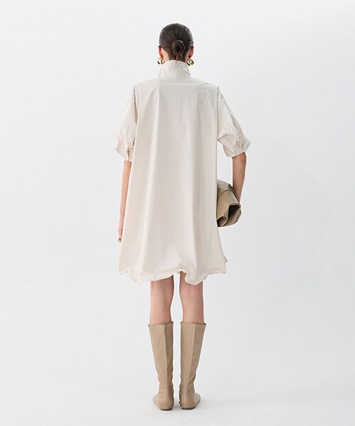 JNBY / ジェーエヌビーワイ ミニ丈・ひざ丈ワンピース | ShapeShift Wire Dress / ワイヤードレス | 詳細2