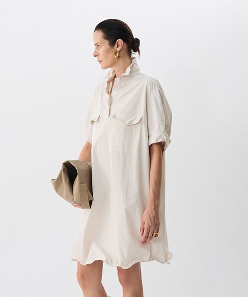 JNBY / ジェーエヌビーワイ ミニ丈・ひざ丈ワンピース | ShapeShift Wire Dress / ワイヤードレス | 詳細3