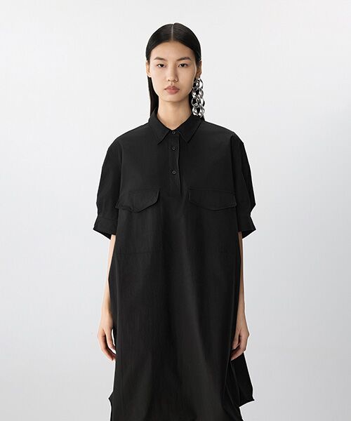 JNBY / ジェーエヌビーワイ ミニ丈・ひざ丈ワンピース | ShapeShift Wire Dress / ワイヤードレス | 詳細11