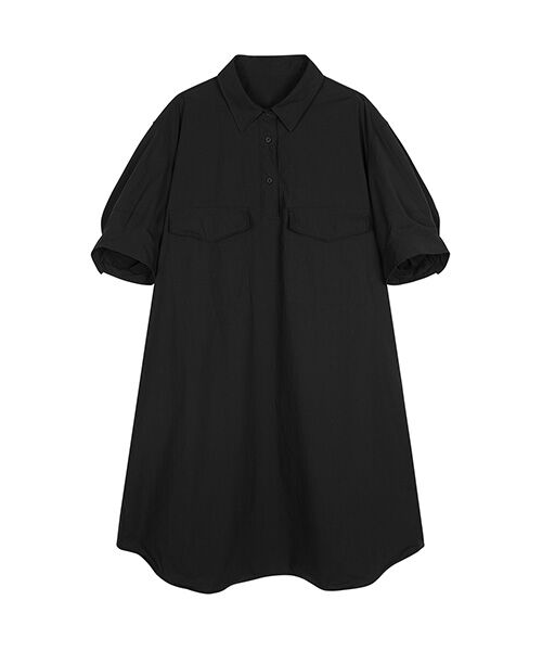 JNBY / ジェーエヌビーワイ ミニ丈・ひざ丈ワンピース | ShapeShift Wire Dress / ワイヤードレス | 詳細15