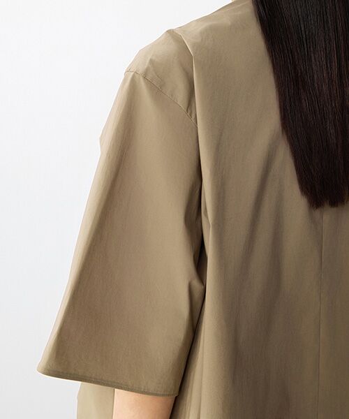 JNBY / ジェーエヌビーワイ ミニ丈・ひざ丈ワンピース | Breeze Tie Asym Dress / リボンワンピースドレス | 詳細12