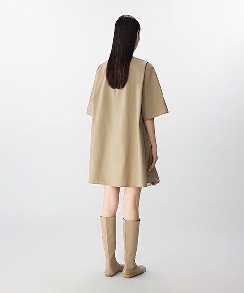 JNBY / ジェーエヌビーワイ ミニ丈・ひざ丈ワンピース | Breeze Tie Asym Dress / リボンワンピースドレス | 詳細15