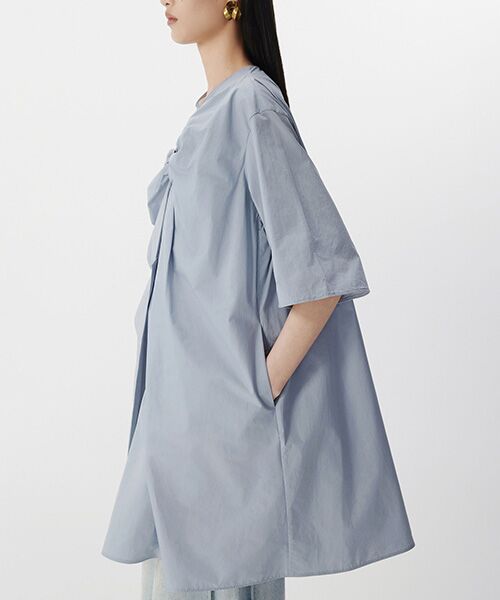 JNBY / ジェーエヌビーワイ ミニ丈・ひざ丈ワンピース | Breeze Tie Asym Dress / リボンワンピースドレス | 詳細20