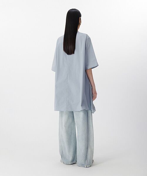 JNBY / ジェーエヌビーワイ ミニ丈・ひざ丈ワンピース | Breeze Tie Asym Dress / リボンワンピースドレス | 詳細23