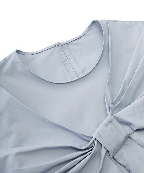 JNBY / ジェーエヌビーワイ ミニ丈・ひざ丈ワンピース | Breeze Tie Asym Dress / リボンワンピースドレス | 詳細28