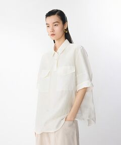 JNBY トップス LACE JACQUARD H/N KNIT TOPS/レースジャガードハイネックニット