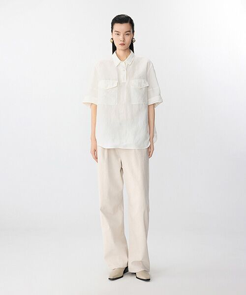 JNBY / ジェーエヌビーワイ シャツ・ブラウス | Twist Wire Shirt / ツイストワイヤーシャツ | 詳細4