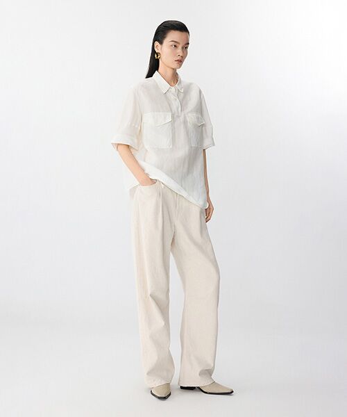 JNBY / ジェーエヌビーワイ シャツ・ブラウス | Twist Wire Shirt / ツイストワイヤーシャツ | 詳細5